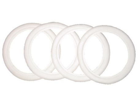 Set de 4 flancs blanc pour pneu 14"