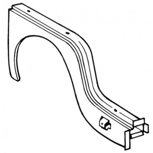 Arc d'aile avant droite Type2 10/62-07/67