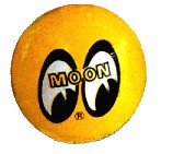 BOULE ANTENNE MOON JAUNE