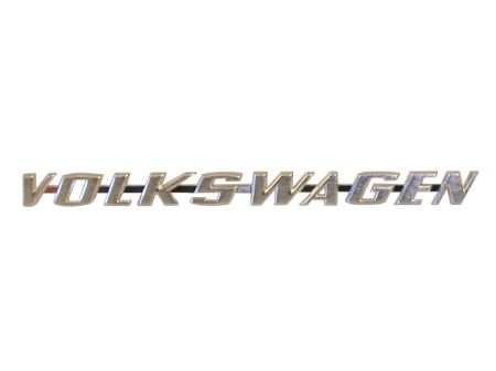 Emblème chromé "VOLKSWAGEN" 8/67-7/74