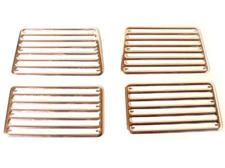 Grille capot arrière 4pcs