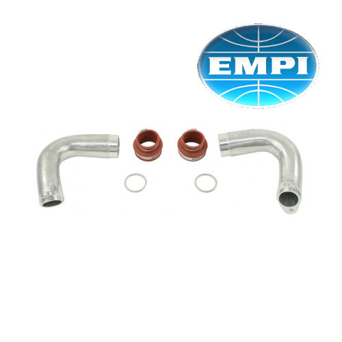 kit de 2 cornes alu pour adapter 1 pipe double admission sur un simple admission