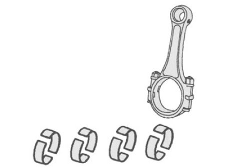 Coussinets de bielles, 25/30 cv, Std