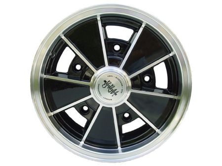 Jante BRM replica noire 5.5x15" (5/205)