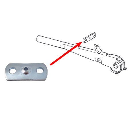 Patte d'équilibrage de réglage de frein à main T1 65-