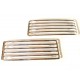 Grille capot arrière 2pcs