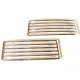 Grille capot arrière 2pcs