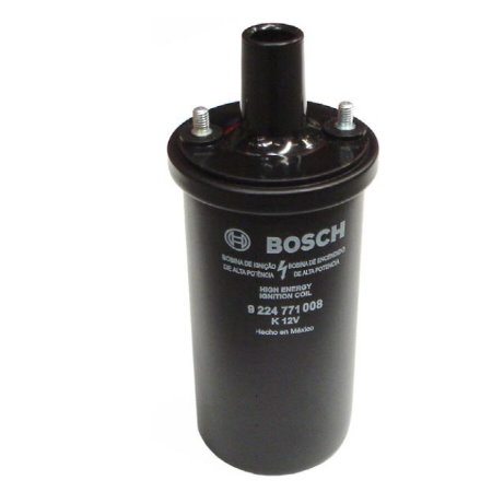 .bobine noire d'allumage 12 V Bosch à bain d'huile