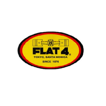 Autocollant "Flat-4" 3 pièces