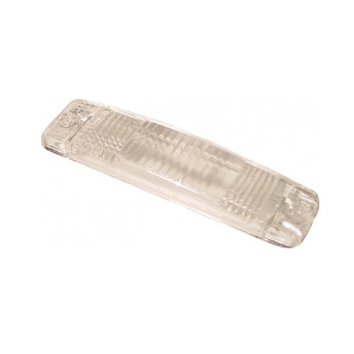 Verre blanc de clignotant pour pare-chocs avant T1 08/74