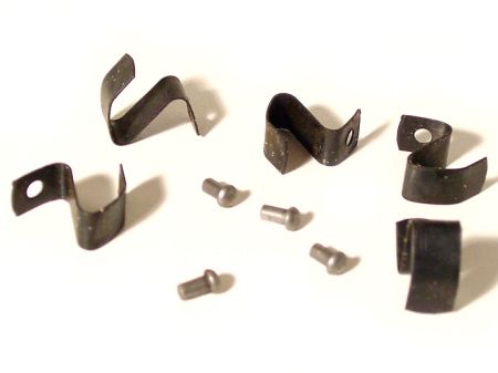 Kit de clips et rivets pour montage/restauration de jante 5 trous