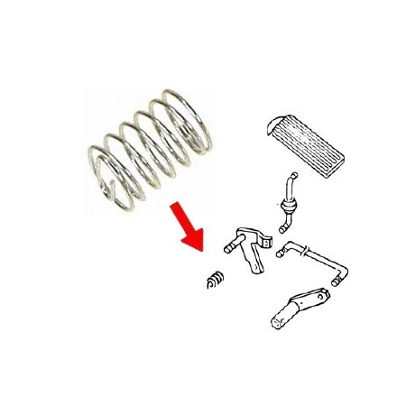 Ressort de levier de pédale d'accélérateur type2 55-72