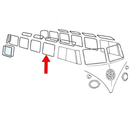 Joint de vitre latérale fixe. Qualité supérieure avec des angles préformés (1)