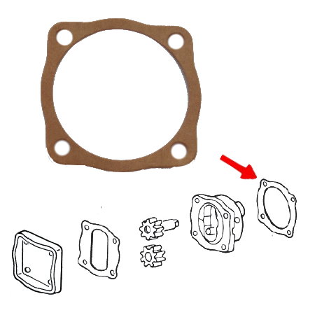 joint pour corps de pompe à huile (entre pompe et carter)