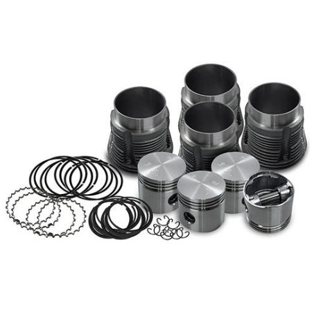 Kit piston et cylindre 30 CV - 4pcs - Mahle Brazil