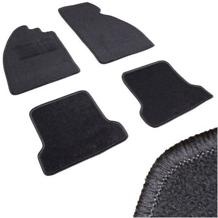 Kit tapis 4 pcs Type 1 / noir