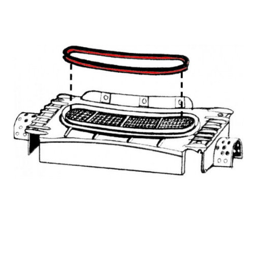 joint de récupérateur d'eau dans le capot avant1200/1300