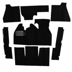 Kit moquette intérieur NOIRE 1302