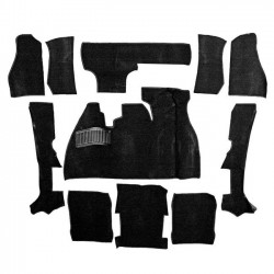 Kit moquette intérieur NOIRE cabriolet 73-79