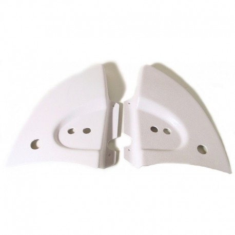 set de 2 caches armature blanc cabriolet 8/67-