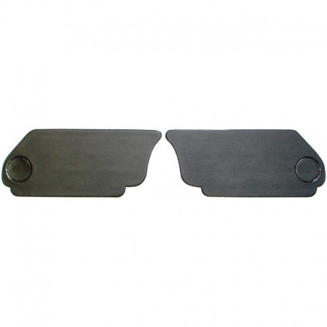 set de 2 cartons noirs sous banquette arrière cox cabriolet 65-79