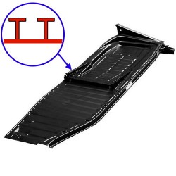 Demi plancher gauche 08/69-07/72 (0.75mm)