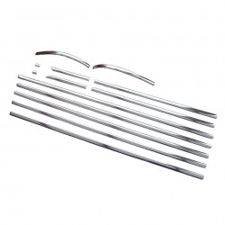 Kit moulures en chrome pour Bay window 72-79