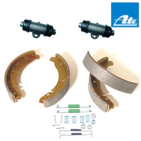 Kit de frein arrière  Cox / Karmann Ghia /1302 /1303 68- avec ressort (ATE)