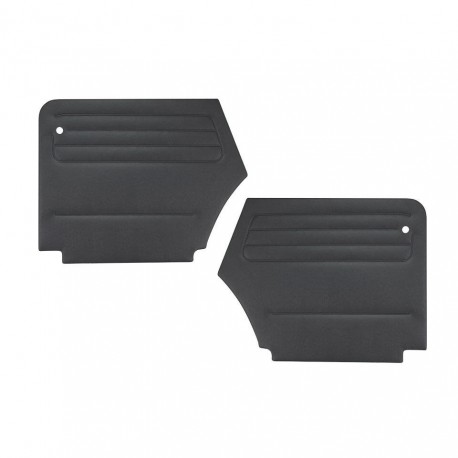 Set de 2 panneaux arriére noir cabrio 73-79 TMI