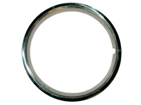Cercles de roue (chromés) Inox poli (4pièces) 15"